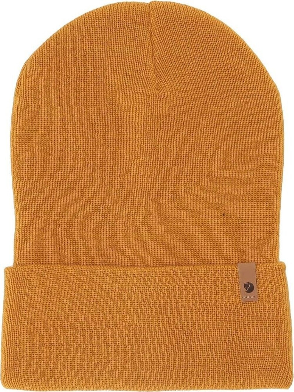Fjällräven Tab Hat Mustard Yellow Knit Beanie One Size Unisex